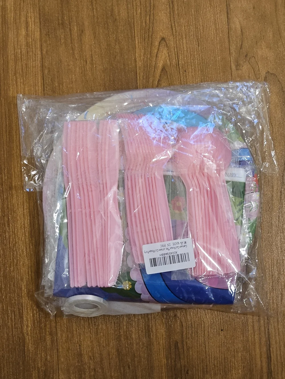 Gabby Dollhouse Party Tableware Set - Pink & Pastel